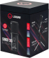 Микрофон Геймърски LORGAR Gaming Microphones, Whole balck color, USB condenser microphone снимка 7