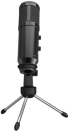 Микрофон Геймърски LORGAR Gaming Microphones, Whole balck color, USB condenser microphone снимка 1