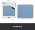 Подложка за мишка LOGITECH Mouse Pad Studio Series - BLUE GREY снимка 11