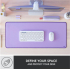 Подложка за мишка LOGITECH Desk Mat Studio Series - LAVENDER снимка 9