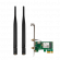Безжичен адаптер Tenda E30, AX3000, WiFi 6, PCI-E 2.0(x1), BT 5.0, 2x 2.5dBi снимка 2