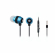 Слушалки GEMBIRD MHS-EP-002, тип "тапи", черно-синьо снимка 1