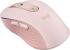 Мишка LOGITECH M650L Signature Bluetooth Mouse - 2000 DPI - Розова снимка 4