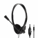 Слушалки HEADSET LogiLink Stereo w-mic, 1x3.5mm jack, HS0055, Черни снимка 1