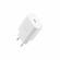 TNB Зарядно за телефон, 20 W, с USB Type C кабел, бяло снимка 1