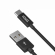 Yenkee Кабел 302 BK, USB-A Male към USB-C Male, 2 m, черен снимка 1