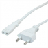 VALUE 19.99.2091 :: VALUE Euro Power кабел, 2-pin, бял, 3.0 м снимка 1