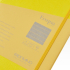 Fabriano Тетрадка Ecoqua+, A5, картонена корица, със скрита спирала, 70 листа, жълта снимка 4
