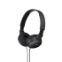 Слушалки Headset Sony MDR-ZX110AP, Mic, Black снимка 1