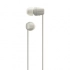Слушалки Sony Headset WI-C100, taupe снимка 2