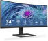 Монитор PHILIPS 346E2CUAE-00 34inch VA WLED 3440x1440 HDMI-DP-USB-C 65w Curved Speakers WQHD снимка 2