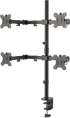 Стойка за монитор Neomounts Flat Screen Desk Mount (clamp-grommet) for 4 Screens снимка 1