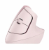 Мишка Logitech Lift Vertical Ergonomic Mouse - ROSE-DARK ROSE - EMEA снимка 3
