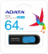 Adata 64GB UV128 USB 3.2 Gen1-Flash Drive Black снимка 4
