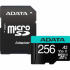 ADATA 256GB MicroSDXC UHS-I U3 V30S (with adapter) снимка 1