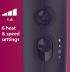 Сешоар PHILIPS Hair dryer 2100W ThermoProtect 6 settings violet снимка 4