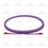 Оптична пач корда LC-LC OM4 Мулти мод дуплекс, виолетова, 2мм, 10м. снимка 2