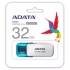 32GB USB Flash Drive, ADATA UV240, USB 2.0, бяла снимка 3