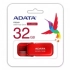 32GB USB Flash Drive, ADATA UV240, USB 2.0, червена снимка 3