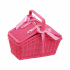 Small Foot Кошница за пикник, с чаен сервиз, розова снимка 2