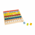 Small Foot Таблица за умножение, дървена, цветна, 17 х 17 х 2 cm снимка 2