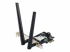 WiFi безжична карта/адаптер ASUS PCE-AX1800 Dual-Band WiFi 6 802.11ax Bluetooth 5.2 PCIe Adapter снимка 1
