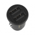 Кабел/адаптер Зарядно за кола Baseus Grain Dual с два USB-А изхода 5V 3.1A, черно снимка 2