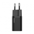 Кабел/адаптер Зарядно устройство Baseus Super Si QC USB-C, 20W, черно снимка 2