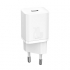 Кабел/адаптер Зарядно устройство Baseus Super Si QC USB-C, 20W, бяло CCSUP-B02 снимка 1
