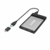 Кутия/Чекмедже за HDD Чекмедже за твърд диск HAMA, 2.5, SSD, HDD, USB 3.2 Gen 1, SATA III, Черен снимка 2