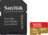 SD/флаш карта SanDisk Extreme microSDXC - 1 TB + SD адаптер + 1 година RescuePRO Deluxe, Скорости на четене/запис до 190MB/s и 130MB/s снимка 2