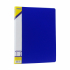 Office 1 Папка, с 40 джоба, със сменяем етикет, синя снимка 1