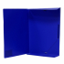 Office 1 Папка, PP, с ластик, синя снимка 2