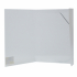 Office 1 Папка, PP, с ластик, бяла снимка 2