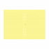 Filofax Пълнител за органайзер, A5, на редове, жълти листове снимка 2