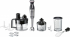 Bosch MS8CM6190, Blender, MaxoMixx, 1000 W, Stainless steel снимка 1