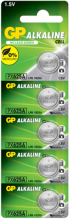Батерия GP LR9 625A, 1.5V, за глюкомери и дистанционни, 5 бр. в блистер, цена за 1 бр. снимка 2