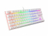 Клавиатура Геймърска Genesis Gaming Keyboard Thor 303 TKL White RGB Backlight US Layout Brown Switch бяла снимка 2