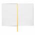 Hugo Boss Тефтер Essential Storyline, бели листове, B5, жълт снимка 4