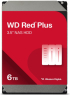 HDD NAS WD Red Plus 6TB SATA 6Gb-s 3.5inch 258MB cache internal HDD Bulk снимка 1