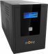 Непрекъсваемо захранване (UPS) NJOY Cadu 2000, 1500VA/ 900W, Line-interactive, 4x Schuko, 1x USB Type B снимка 2