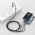 Кабел/адаптер Kабел Baseus Tungsten 3в1 USB-А към Type C - Lightning - micro USB 3.5 A, 1.5м черен снимка 3