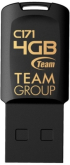 USB флаш памет Team Group C171 4GB USB 2.0, Черен снимка 2