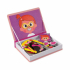 Магнитна книга Janod, детска, със смешни лица снимка 3