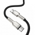 Кабел Baseus Cafule Series Type-C към Type-C, 100W, 1м, черен снимка 2