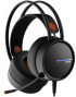 Слушалки Геймърски CANYON Gaming headset 3.5mm jack plus USB connector for LED backlight, черни снимка 1