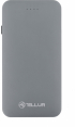 Tellur QC 3.0 Slim Metallic - 3 in 1 външна батерия, 5000mAh, сребриста снимка 1