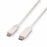 Кабел/адаптер Cable USB2.0 C-Micro B, M-M, 2m, White, 11.99.9021 снимка 1