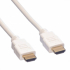 Кабел/адаптер Cable HDMI M-M, v1.4, 1.5m, White, Roline 11.04.5704 снимка 3