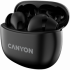 Слушалки Canyon TWS-5 Bluetooth headset, с микрофон, BT V5.3 JL 6983D4, черни снимка 3